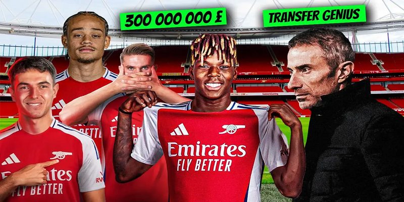 Đội hình arsenal 25-26