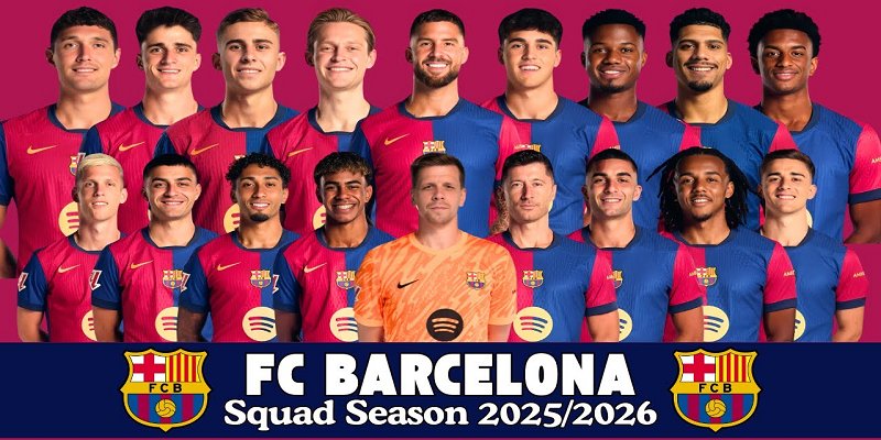 Đội hình Barcelona mùa giải 2025 - 26
