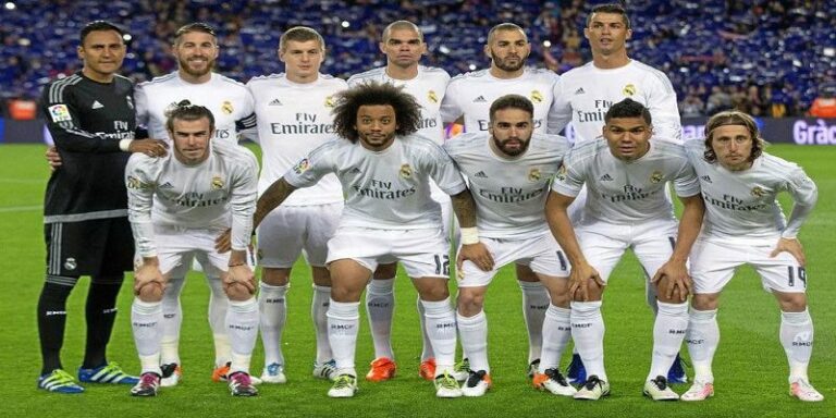 Đội hình mạnh của Real Madrid