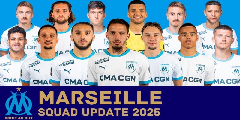 đội hình mạnh nhất của Marseille mùa giải 2025-2025