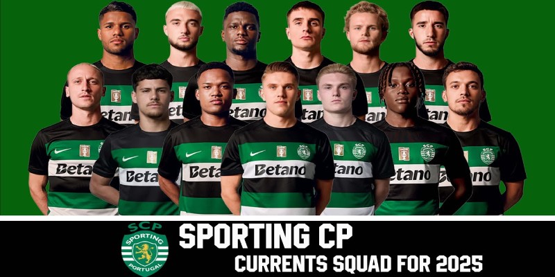 đội hình mạnh nhất của Sporting CP mùa giải 2025/26