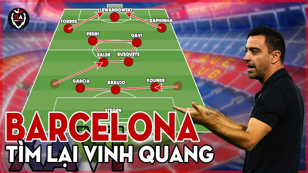 Chiến thuật và lối chơi đặc trưng của Barcelona dưới thời Xavi