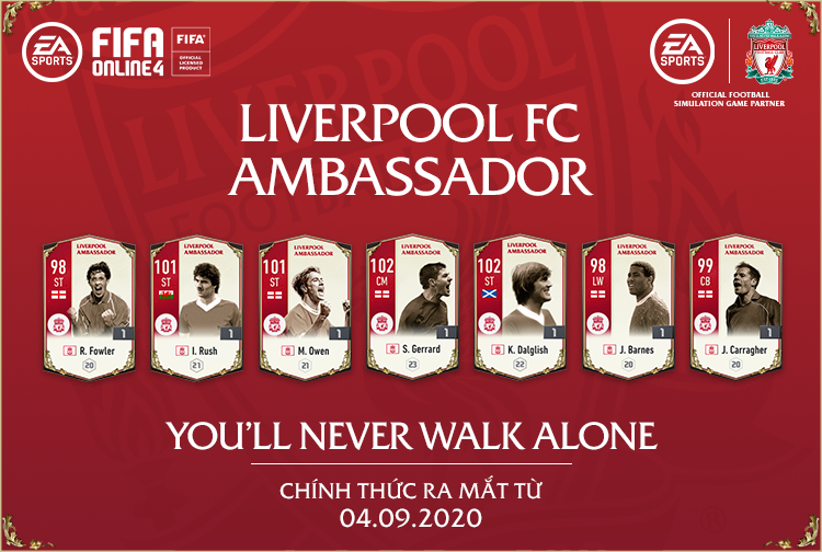 Những cầu thủ huyền thoại góp phần tạo nên đội hình mạnh nhất Liverpool